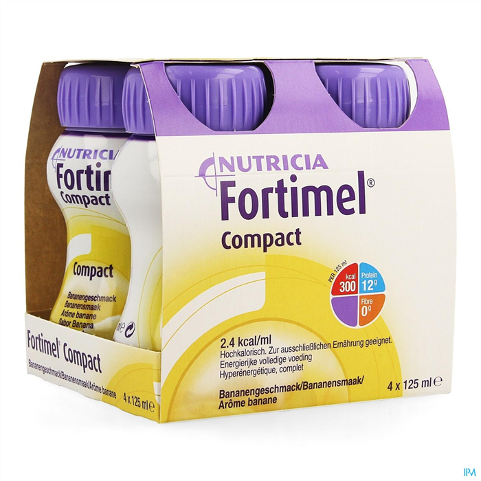 [203945-209117] Fortimel Compact 2,4 kcal Banane 4 x 125 ml