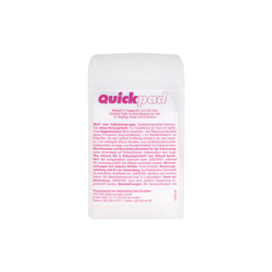 [1012003] QUICKPAD distributeur de tampons 80 x 50 x 50 mm, 150 tampons, fixation à pince