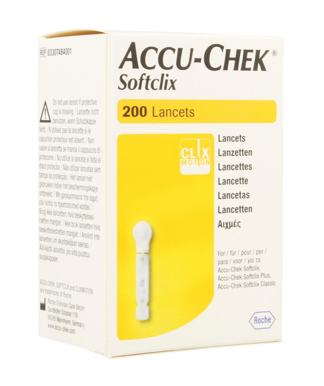 [403150] ACCU-CHECK SOFTCLIX LANCET, 200 ST.