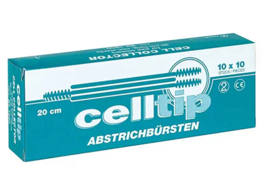 CELLTIP brosse de prélèvement, non stérile, 10 pièces