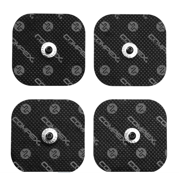 Électrodes Compex Easy Snaps, 5x5 cm, 4 pièces