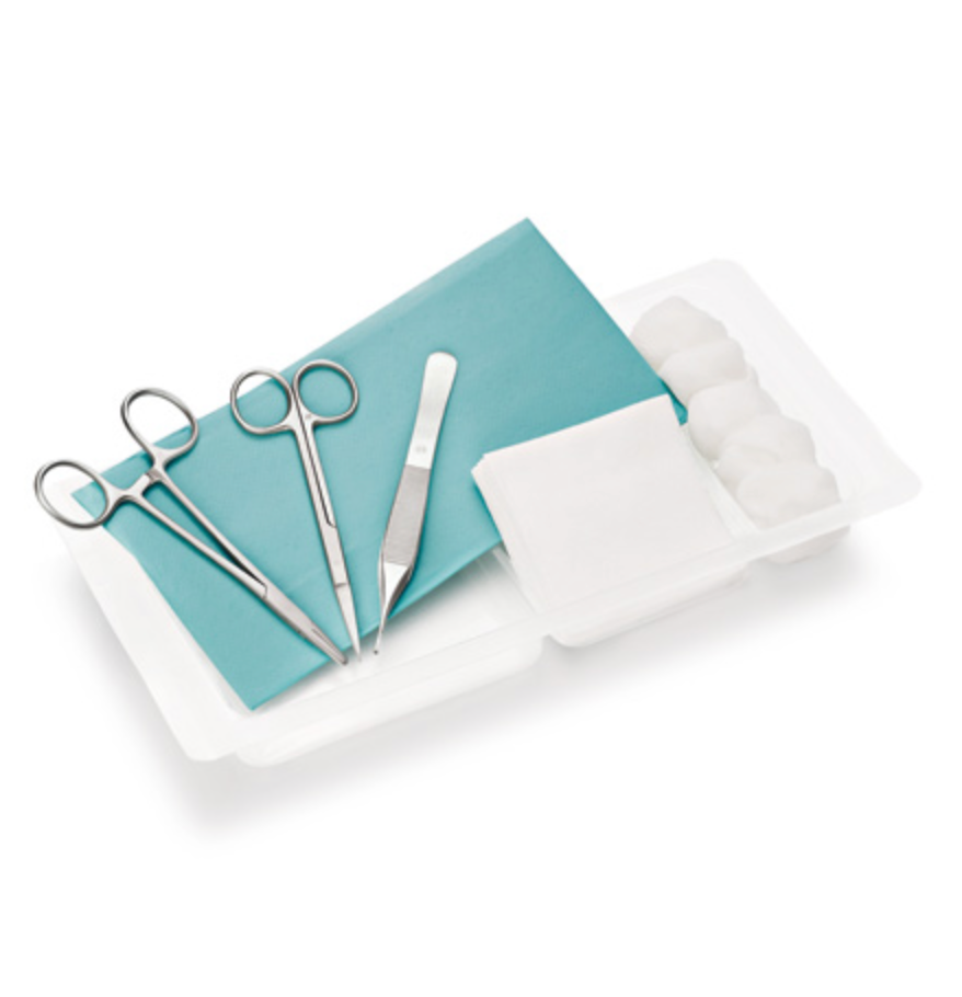 FOLIODRAPE combiset chirurgical, set de suture II, 10 sets dans distributeur
