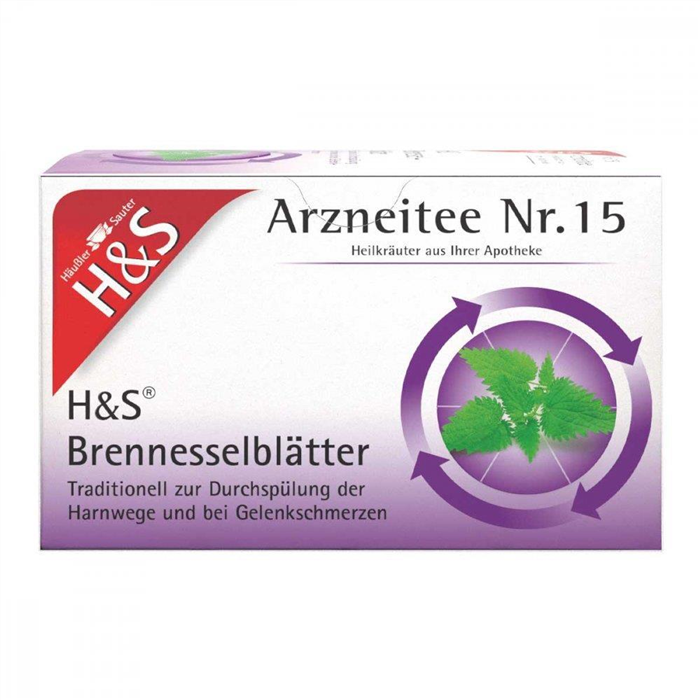 H&S Feuilles d’ortie n°15, 20 sachets