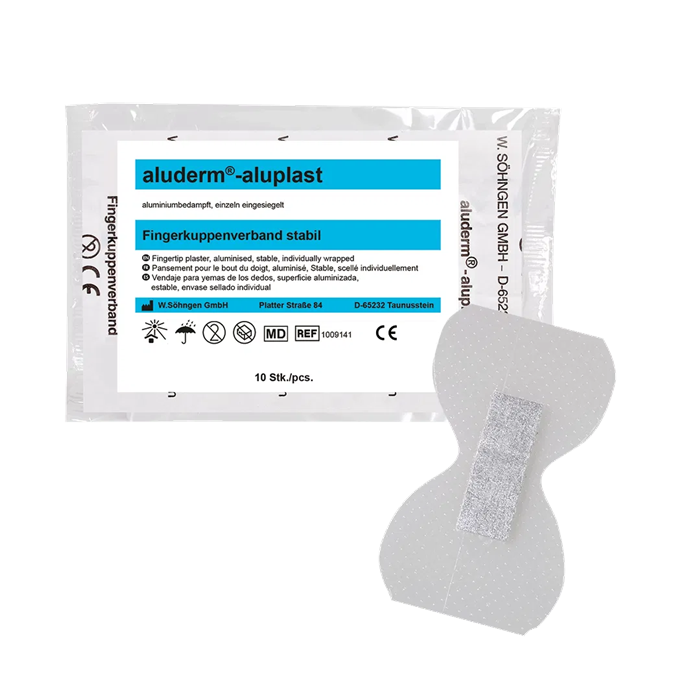 Aluderm Aluplast pansement stable pour bout du doigt
 Paquet de 10 pièces