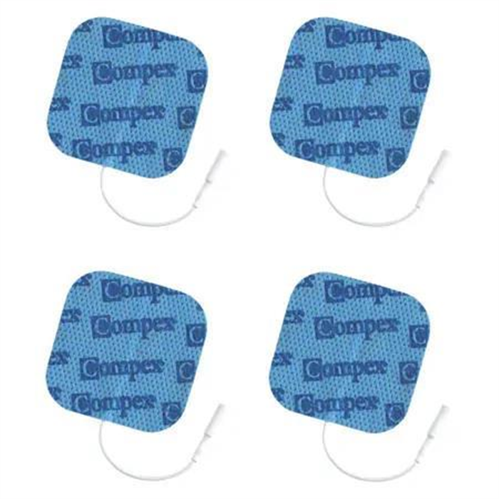 Electrodes Compex Wire, 5x5 cm, 4 pièces