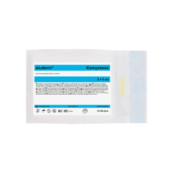 [1003225] Compresses Aluderm, 5 × 5 cm, boîte de 50 pièces, en sachet stérile