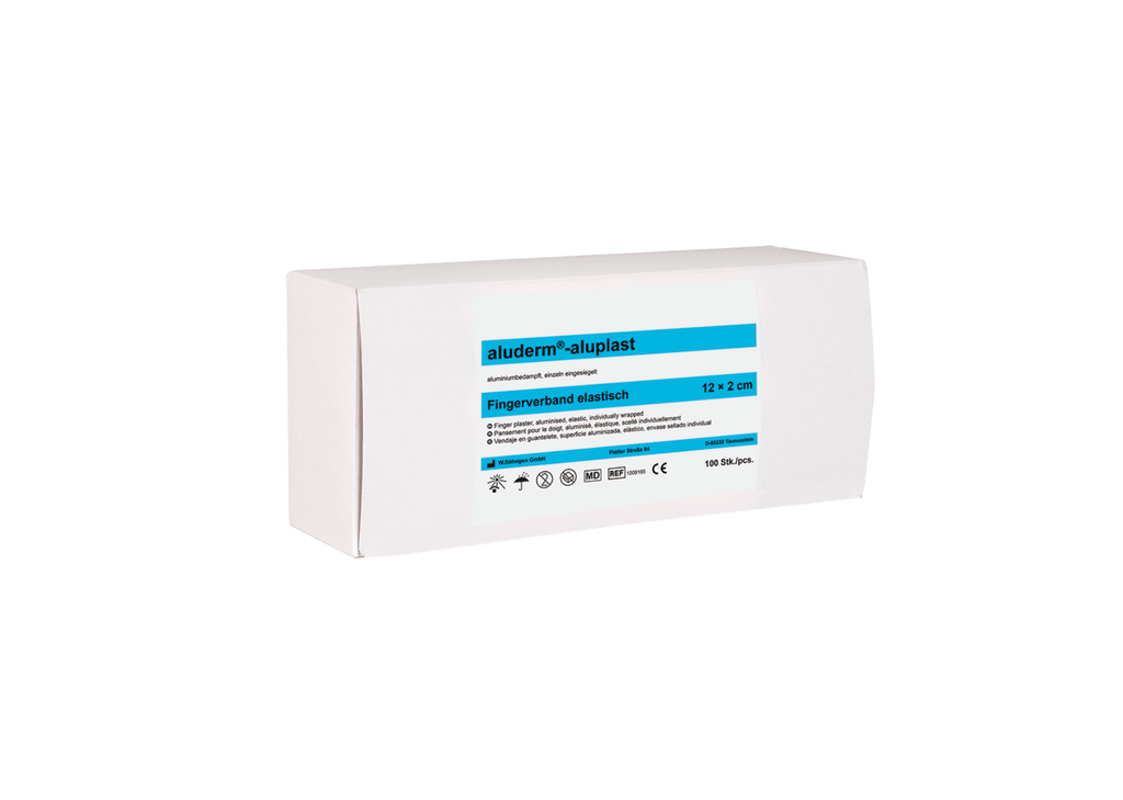 [1009165] ALUPLAST pansement doigt élastique 12 x 2 cm, 100 pièces