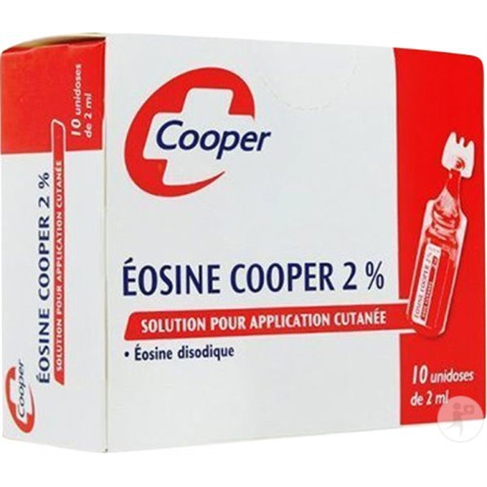 Eosine Cooper 2 %, 10 x 2 ml