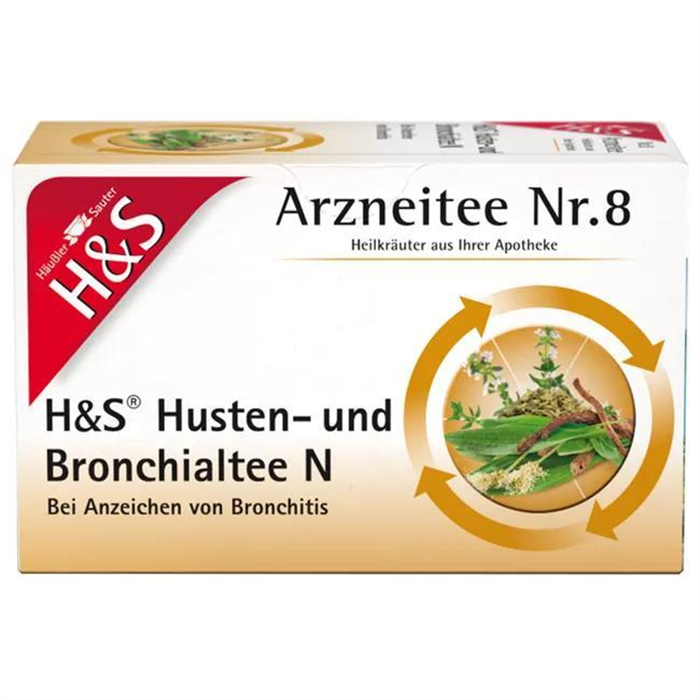 [HS HUSTEN BRONCHIALTEE] H&S Tisane toux et bronches n°8, 20 sachets