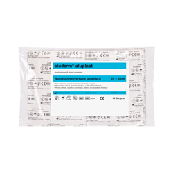 [1009108] ALUDERM-ALUPLAST pansement élastique 50 pièces hygiène pack 10 x 6 cm