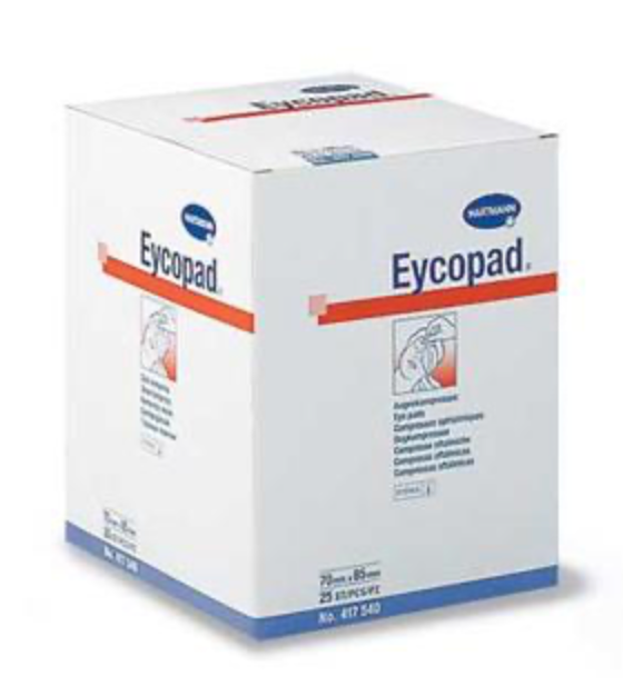 AMFA EYCOPAD compresses oculaires 5,6 x 7 cm non stériles 50 pièces