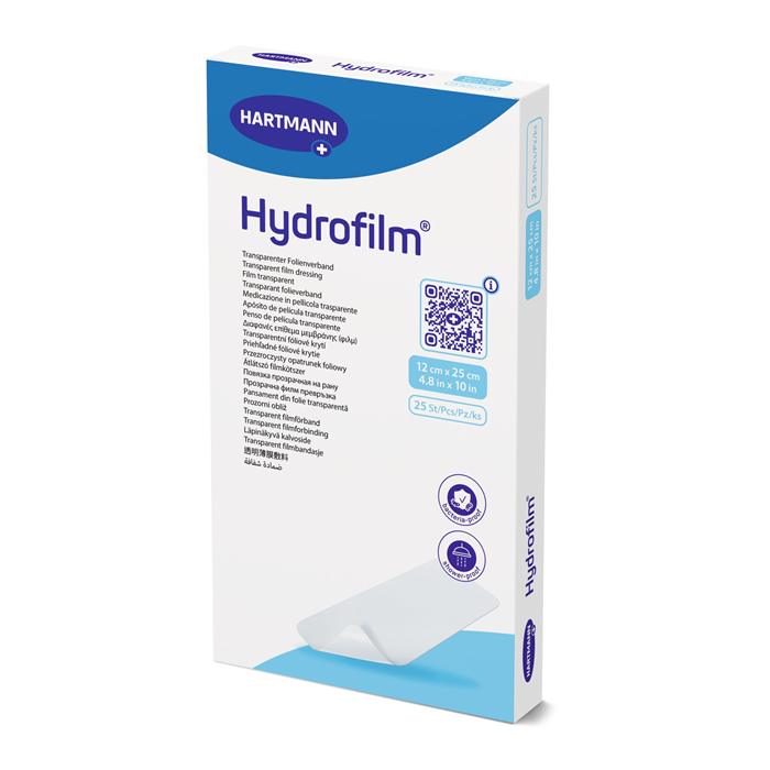 Hydrofilm Transparent, 12 x 25 cm, 25 pièces