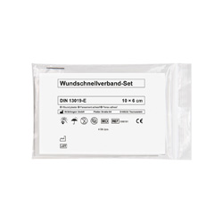 ALUDERM-ALUPLAST set pansements 40 x 6 cm