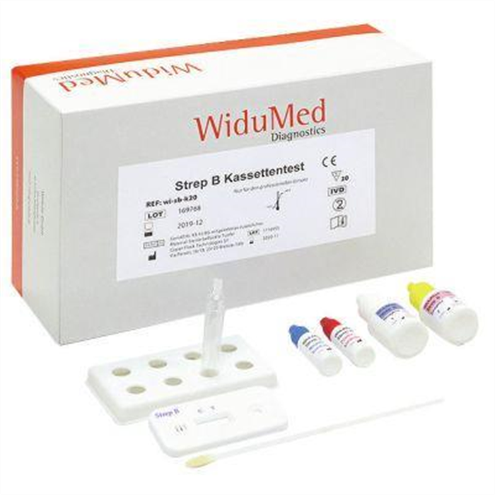 [403890] Test Widumed Streptocoque B, boîte de 20 pièces
