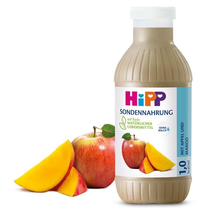[H2629-Z] HiPP Alimentation par sonde 1,0 kcal/ml, à la pomme et à la mangue, 12 x 500 ml