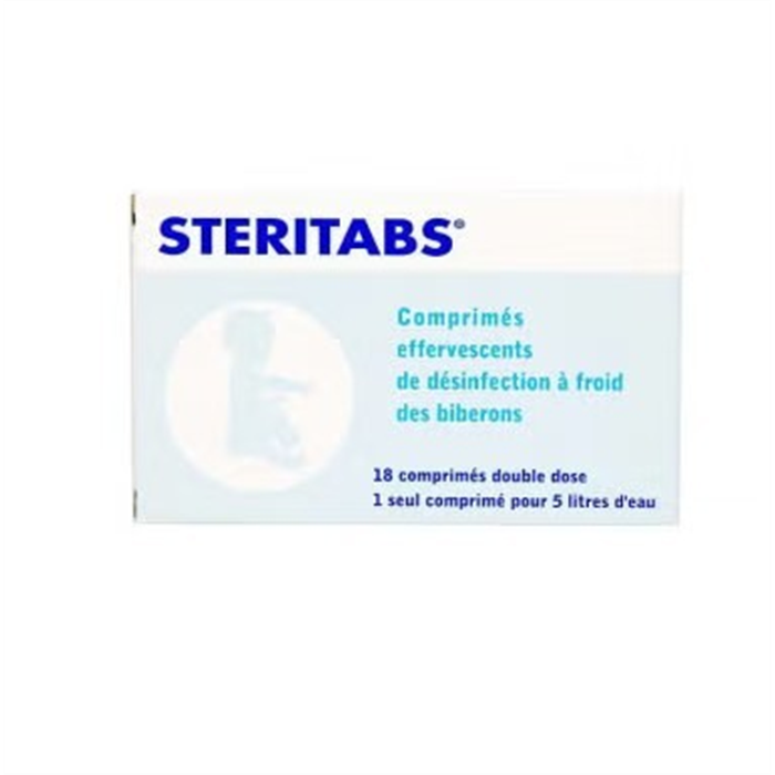 Steritabs, 18 comprimés