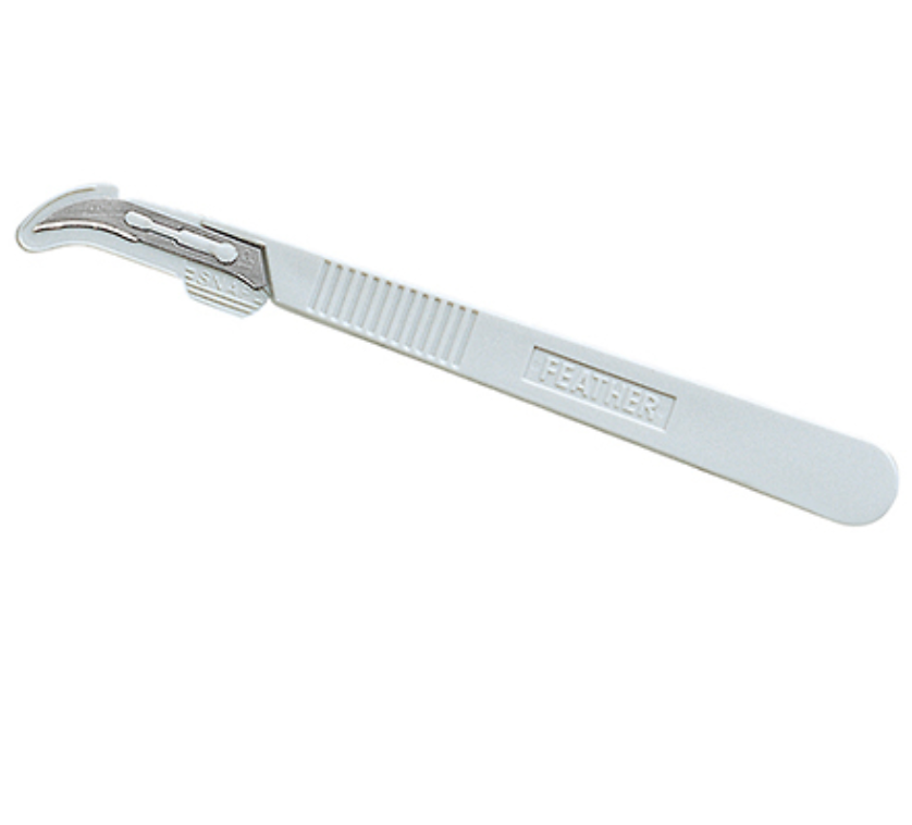 [320110] Scalpel jetable FEATHER, fig. 12, 20 pièces, emballées individuellement, stériles