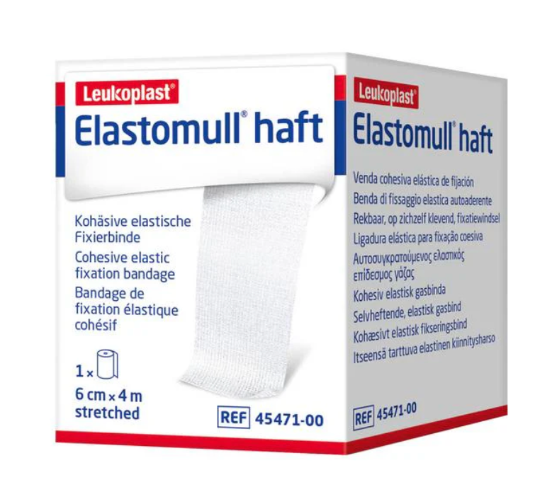 ELASTOMULL FIXIERBINDEN, 6 CM X 4 M, 100 ST.