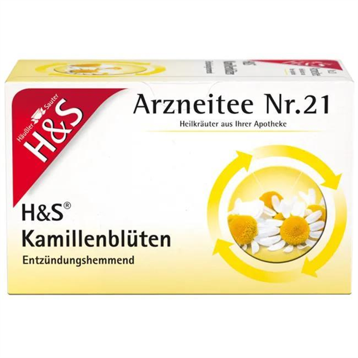 [317503] H&S Tisane de fleurs de camomille n°21, 20 sachets