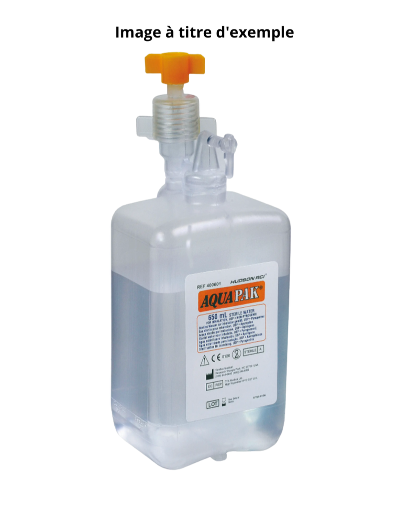 Sterilwasser 1000 ml, Pack 6 Stück _x000D_
zum Nachfüllen der Vernebler-Kammer in Verbindung mit dem Flaschenadapter