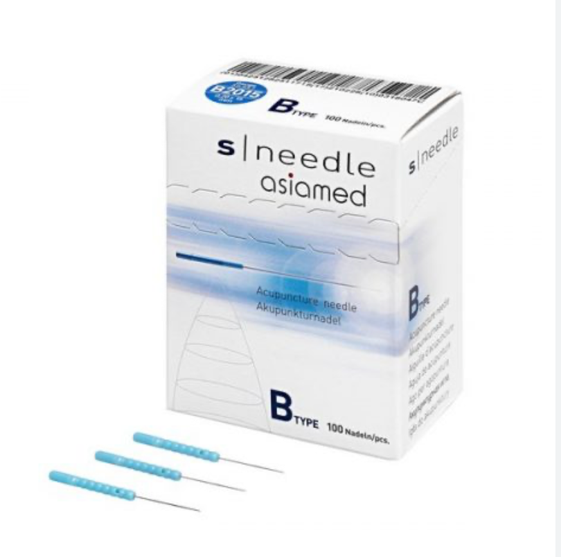ASIAMED S-NEEDLE, OHNE FUEHRROHR, HELLBLAU _x000D_
100 ST., 0.20 X 15 MM