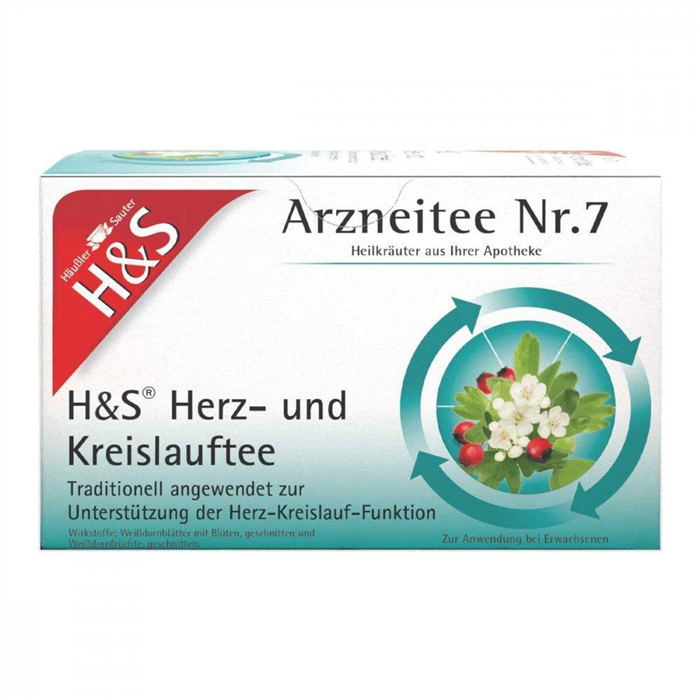 [NR 7] H&S Tisane cœur et circulation n°7, 20 sachets