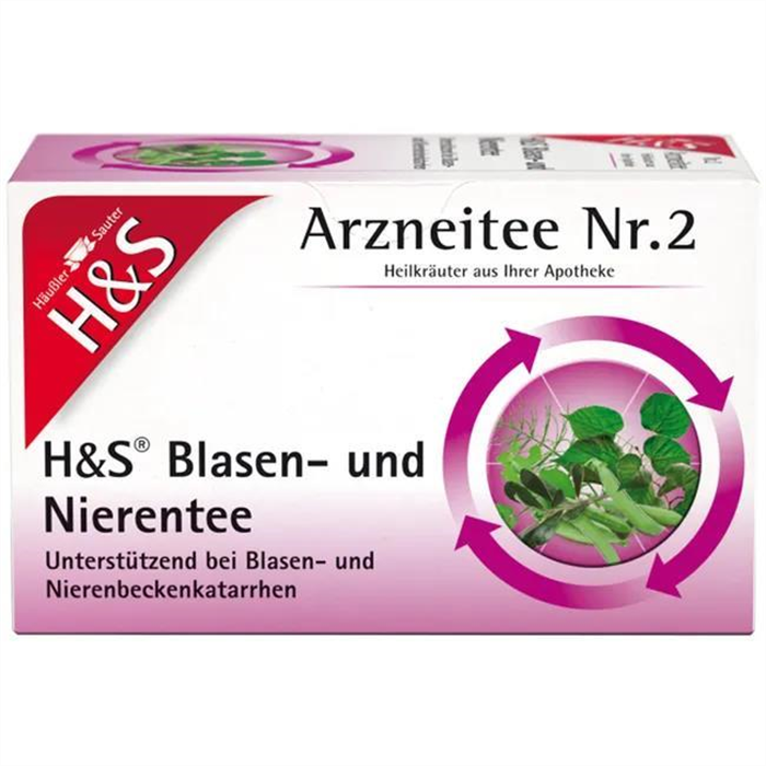 [HS BLASEN- UND NIERENTEE] HS Tisane pour vessie et reins n°2, 20 sachets