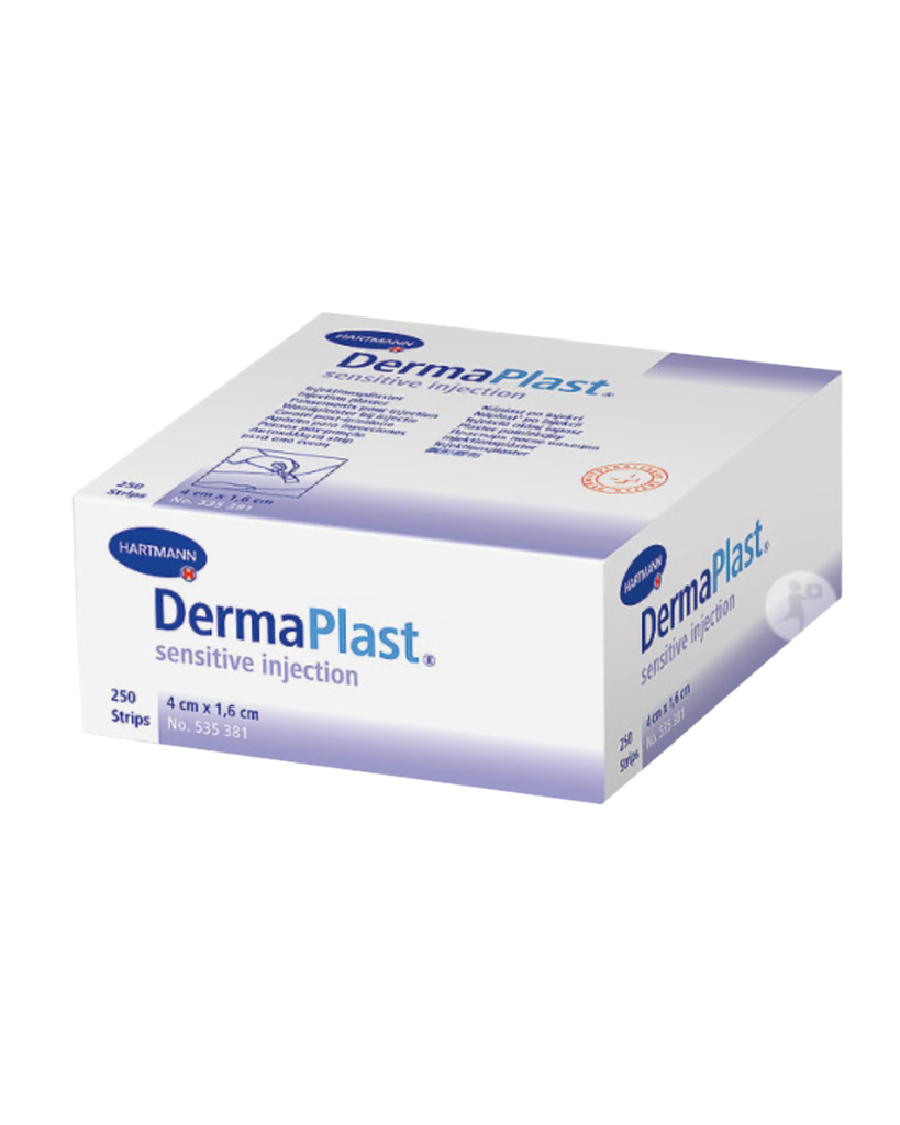 DERMAPLAST SENSITIVE INJEKTIONSPFLASTER _x000D_
4 X 1.6 CM, 250 ST.