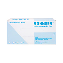 SCHUTZHANDSCHUHE LATEX, GROSS, PUDERFREI _x000D_
100 ST., HYPOALLERGEN