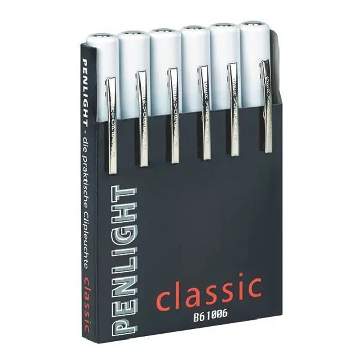 [B6 1006] Penlight Classic, 6 pièces