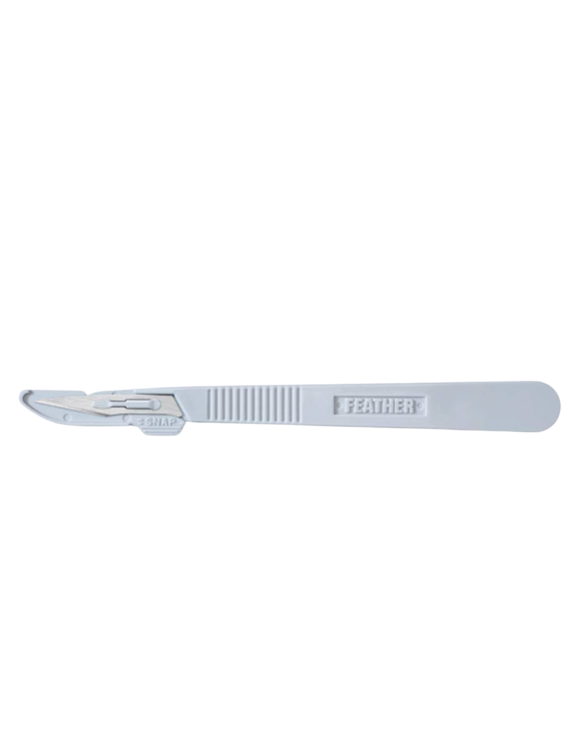 [320020] Scalpel jetable FEATHER, fig. 15, 20 pièces, emballé individuellement, stérile