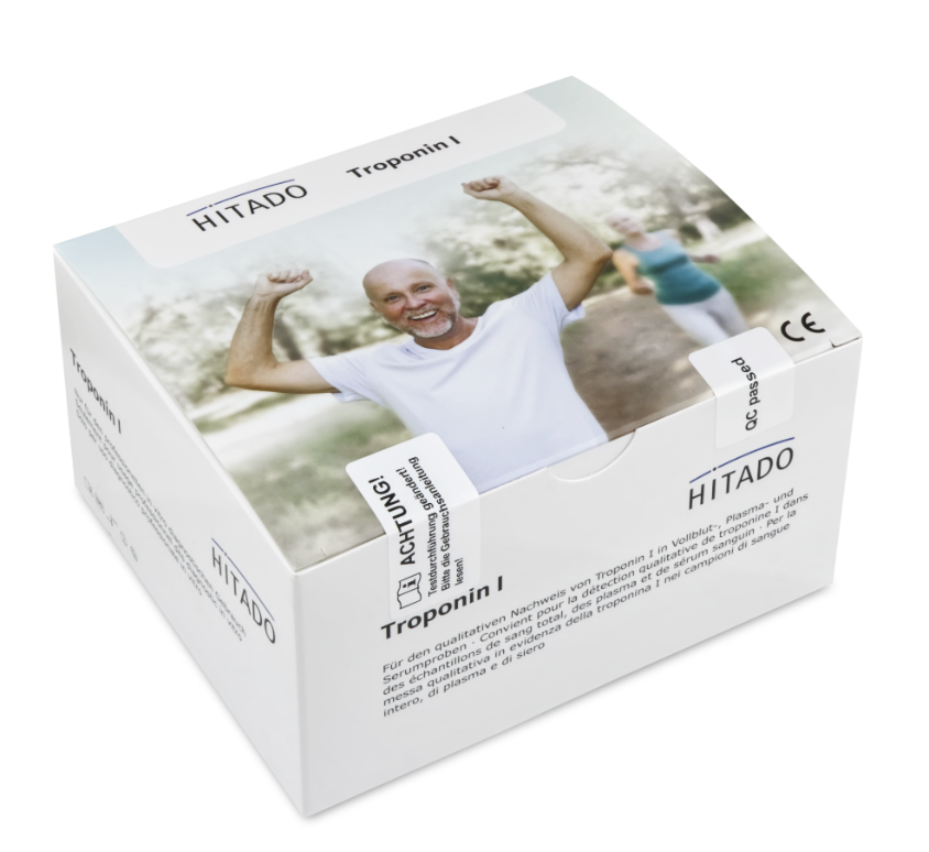 [401650] Test de cassette Hitado-troponine I, 10 pcs