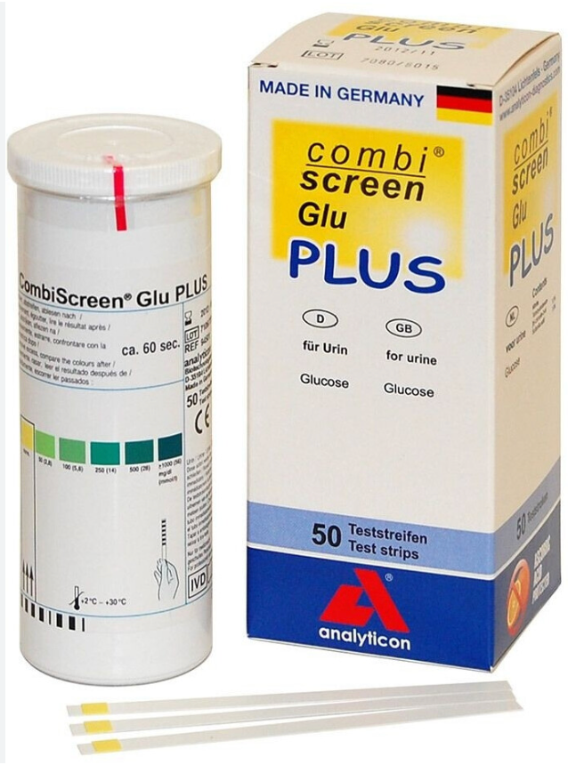 [407000] AMFA COMBI-SCREEN GLUCOSE PLUS, 50 pièces