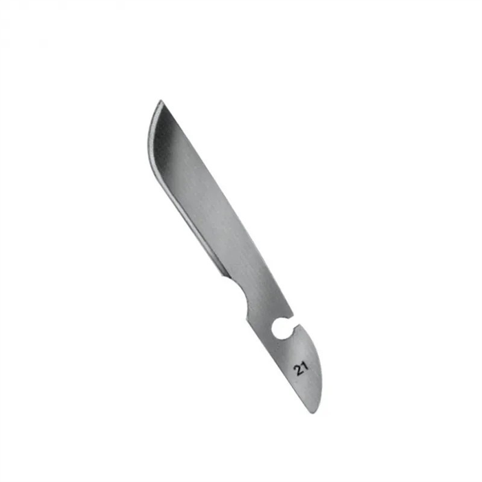 [327060] Lames de scalpel Bayha, fig. 21, 12 pièces