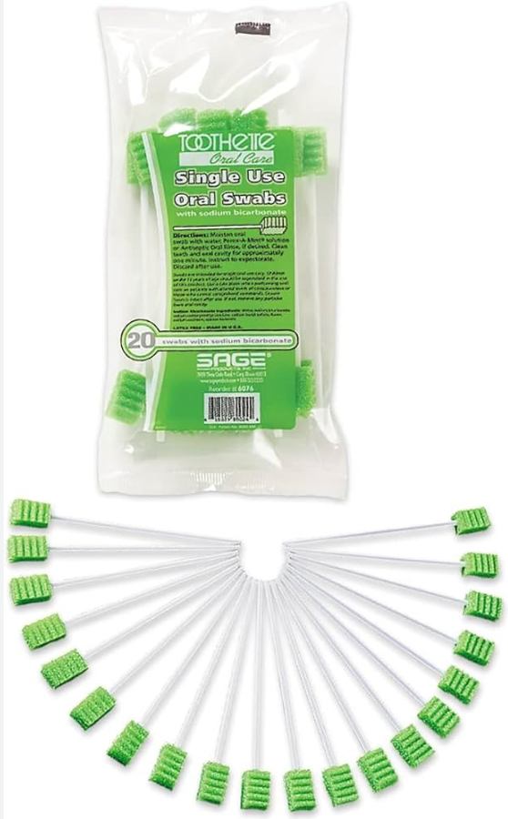 [6075-X] TOOTHETTE PLUS ECOUVILLONS BUCCAUX, 800 PCS _x000D_
TRAITES AU BICARBONATE DE SODIUM