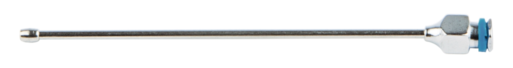 [8M450428E-CSIA1017-10] MEDIMEX instrument jetable, stérile, 50 pièces, canule bouton 2,0 x 100 mm droite forme olive A, LL