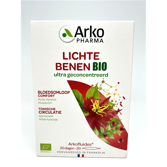[3631694] Arkofluides Jambes Légères, 20 ampoules