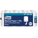 Wiping paper Tork mini centerfeed
35 x 19,8 cm, 1 pli, blanc, boîte à 12 rouleaux