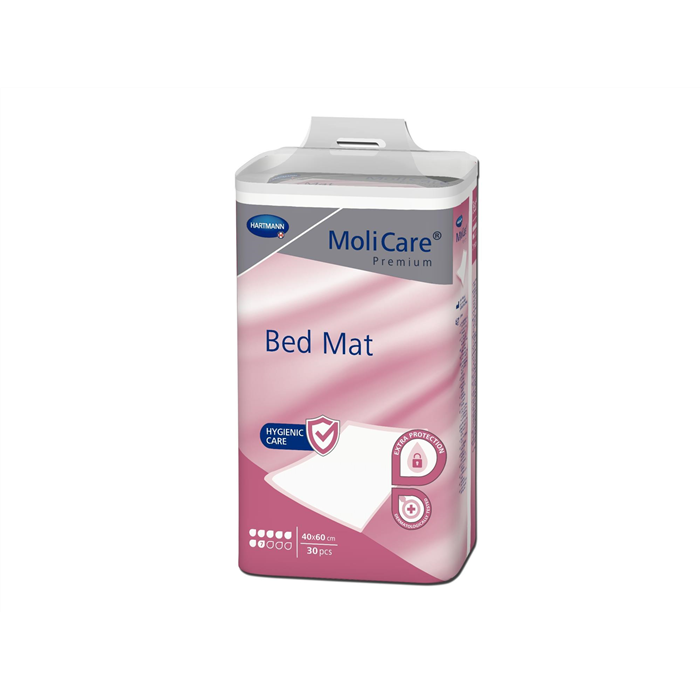 Protection de lit MoliCare Premium Bed, 30 pièces, 7 gouttes, 40 x 60 cm