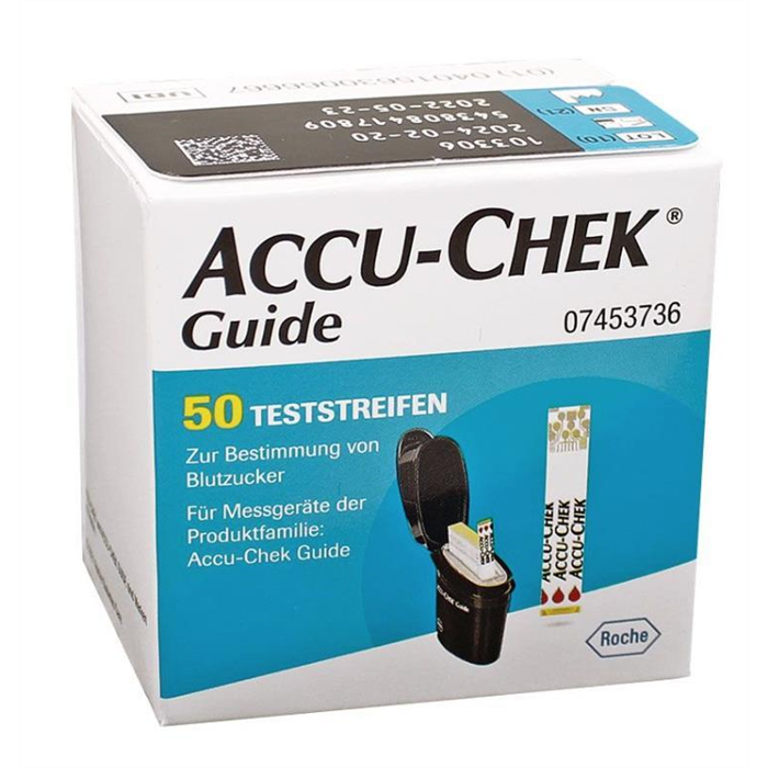 Accu-Chek Guide Bandelettes de test, 50 pièces