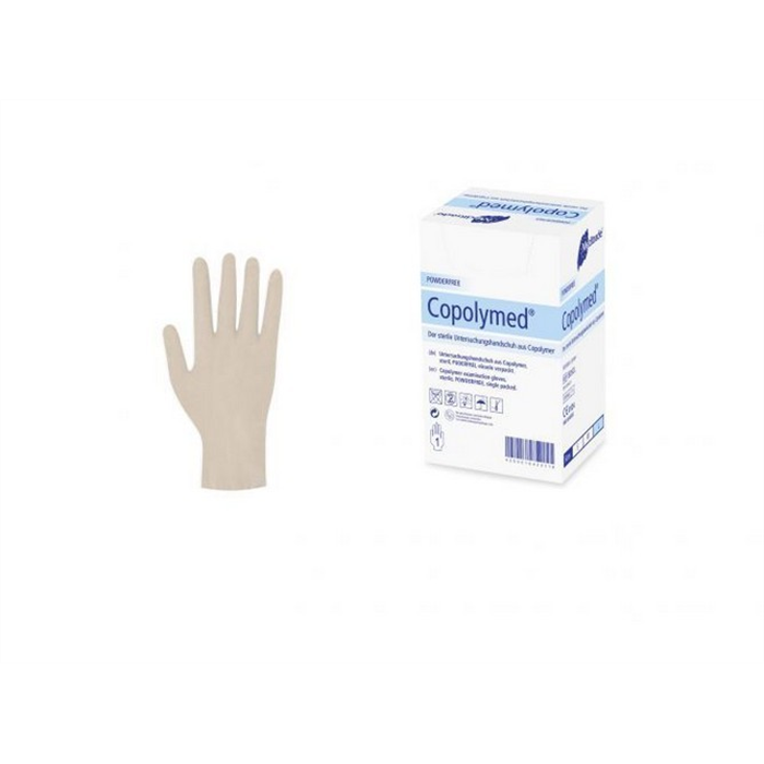 Gants copolymère stériles individuels, 100 pièces, taille M