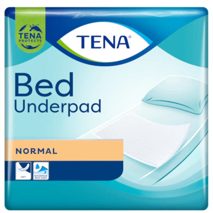 TENA Bed Normal Protections de lit, 60 x 90 cm_x000D_
4 x 35 pièces