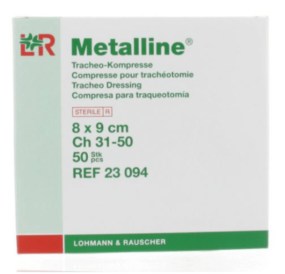 ZWEIKAMMER-TRACHEALKOMPRESSE 2-KAM _x000D_
9 X 9,8 CM, GELOCHT, PACK ZU 10 ST.