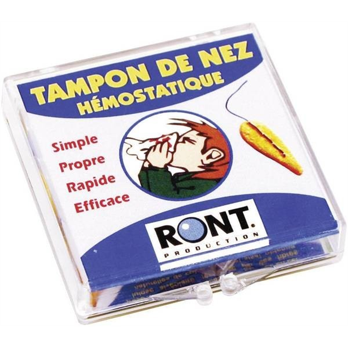 Bouche-Nez Hémostatique, boîte de 2 x 2 sachets