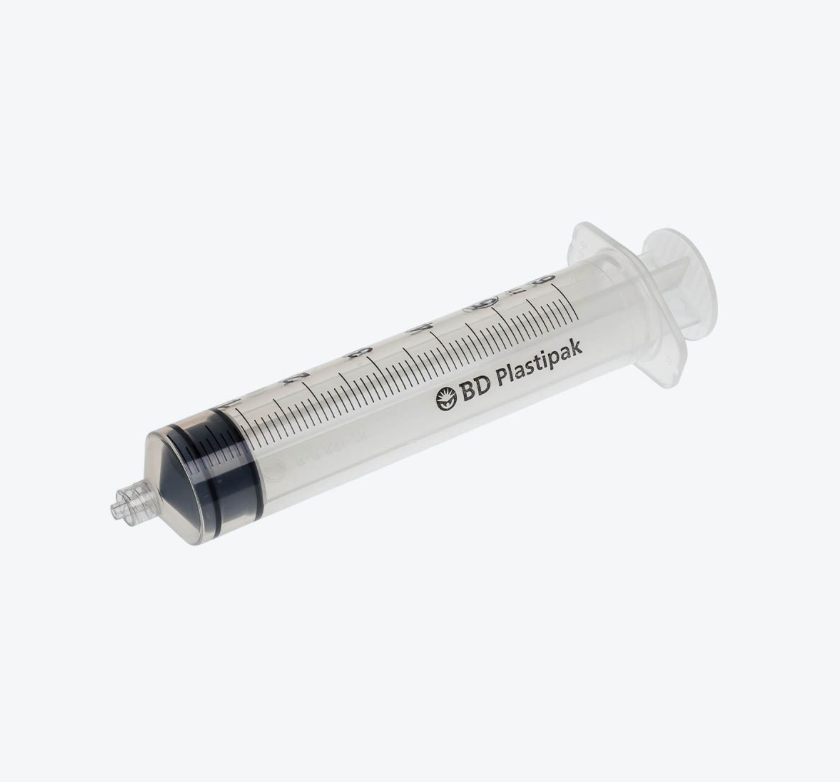 Seringues Plastipak pour plaies et vessie, 50/60 ml, 3 pièces, embout cathéter centré, 60 pièces