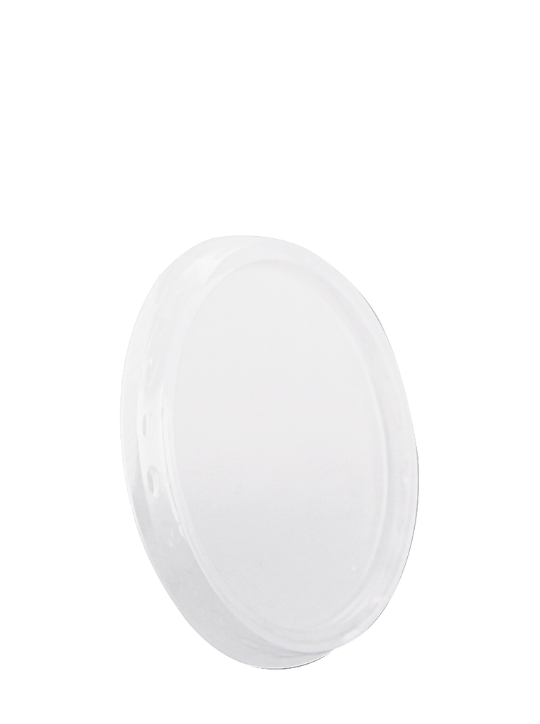 [8M50700220] Couvercle MEDIMEX pour gobelets de laboratoire 150/180/200 ml, 100 pièces, transparent, polystyrène, diamètre 70,3 mm