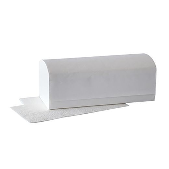 [513131] Essuie-mains en papier Comfort pliage en V, 2 plis, blanc intense, 25 x 23 cm