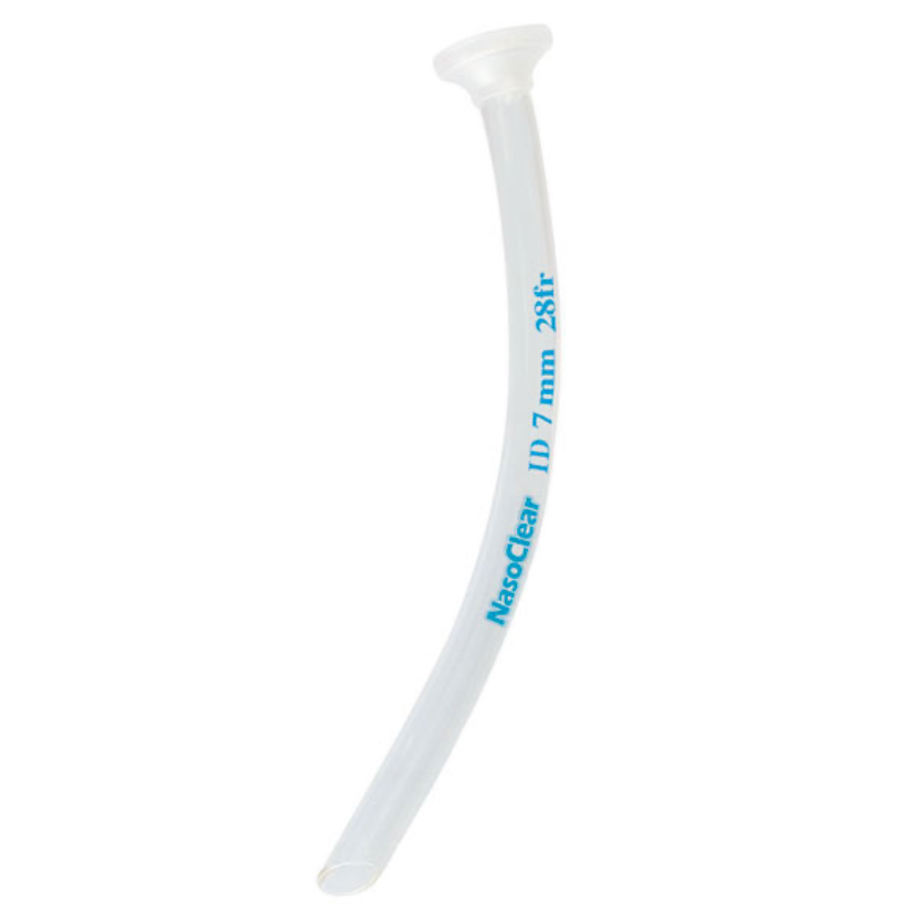 [125410-000260] Tube nasopharyngé CH26, ID 6,5 mm, L 140 mm, 10 pièces, stérile, transparent