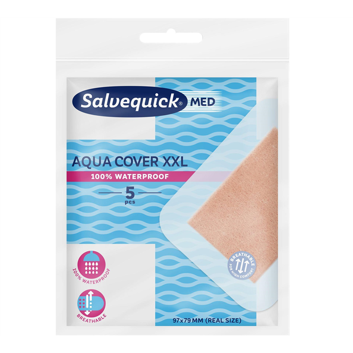 [658524 FIRS] Med Aqua Cover XXL, 5 pièces _x000D_
97 x 79 mm