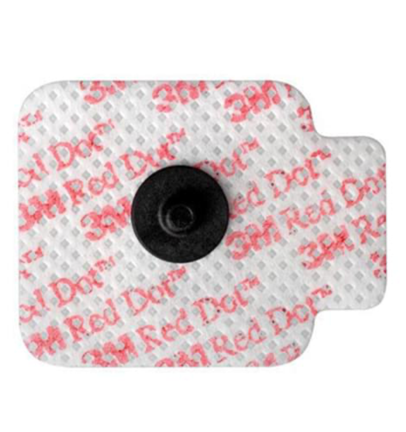 [2670-5] Red dot monitoring electrode 5.3 cm x 4 cm boite a 200 x 5 pcs
